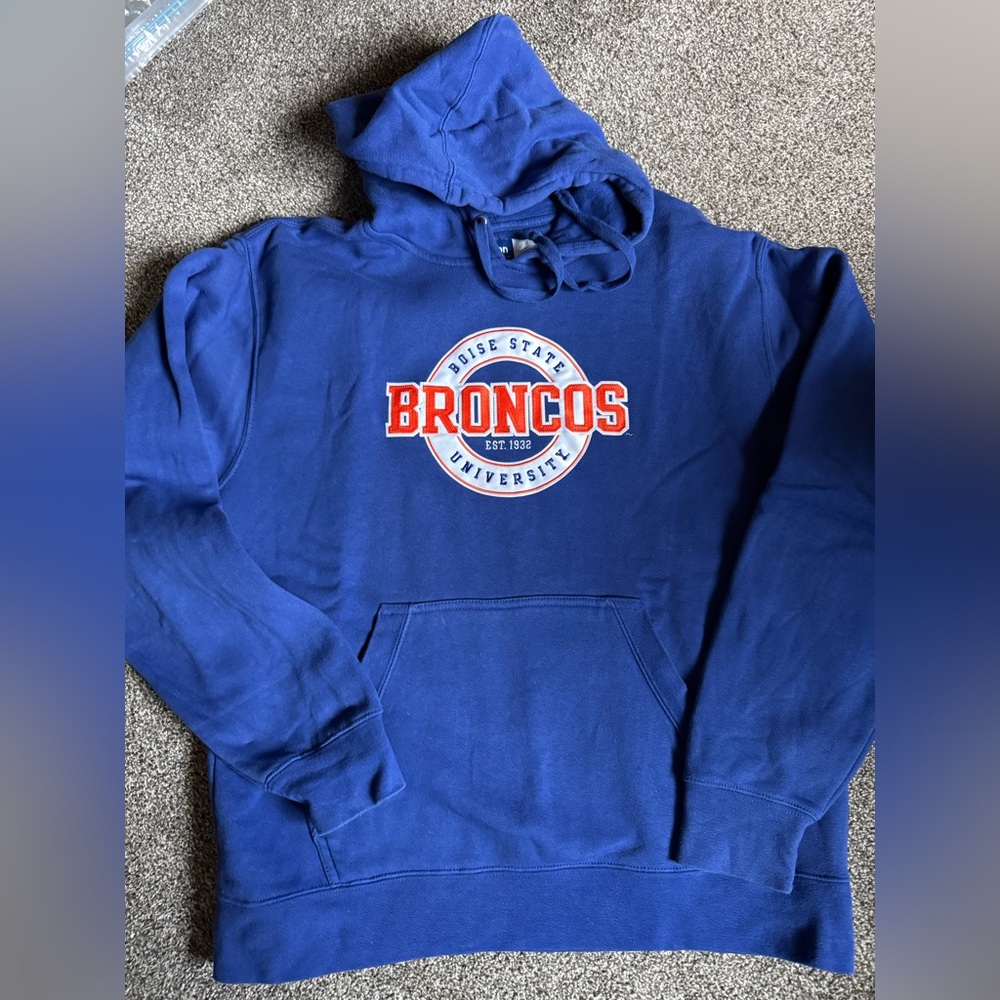 Boise State Broncos embroidered hoodie